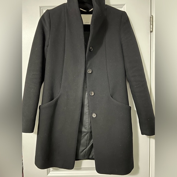 Wilfred Cocoon Wool Cashmere Coat (XXS) - Picture 2 of 7